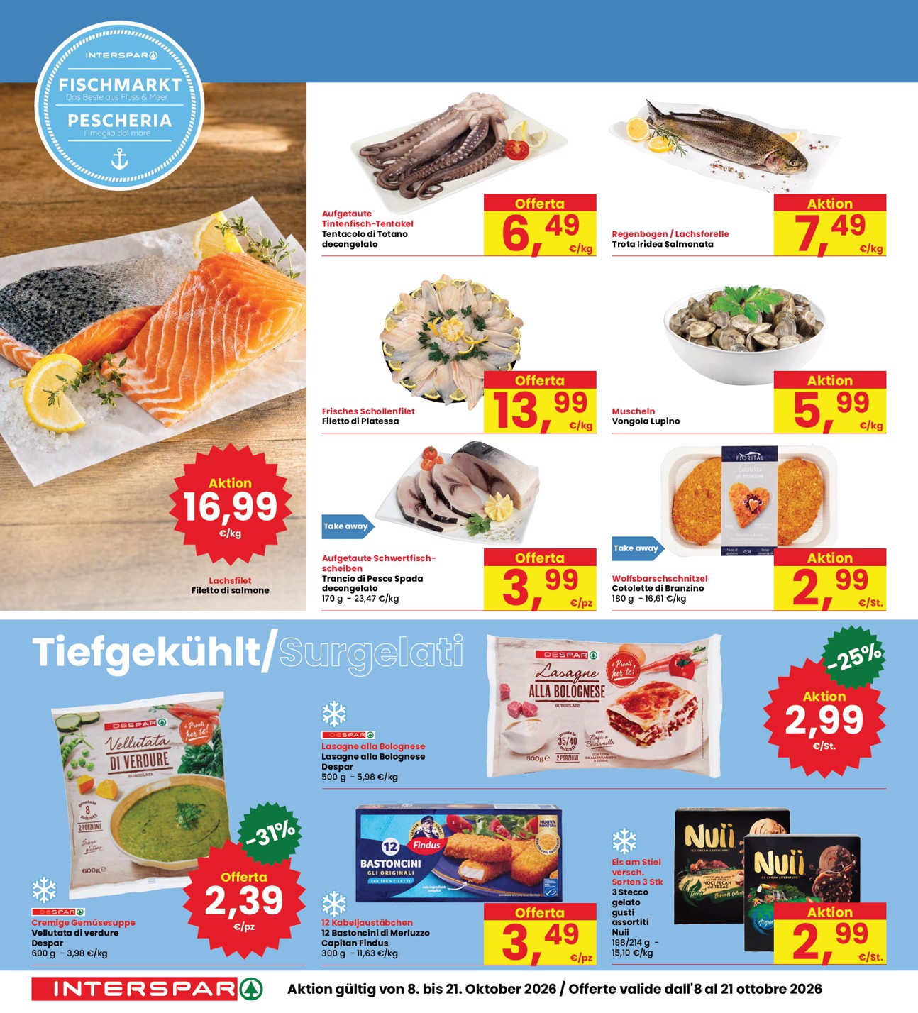 interspar - Volantino attuale di INTERSPAR valido dal giovedì 08/10/2026 al mercoledì 21/10/2026 - page: 6