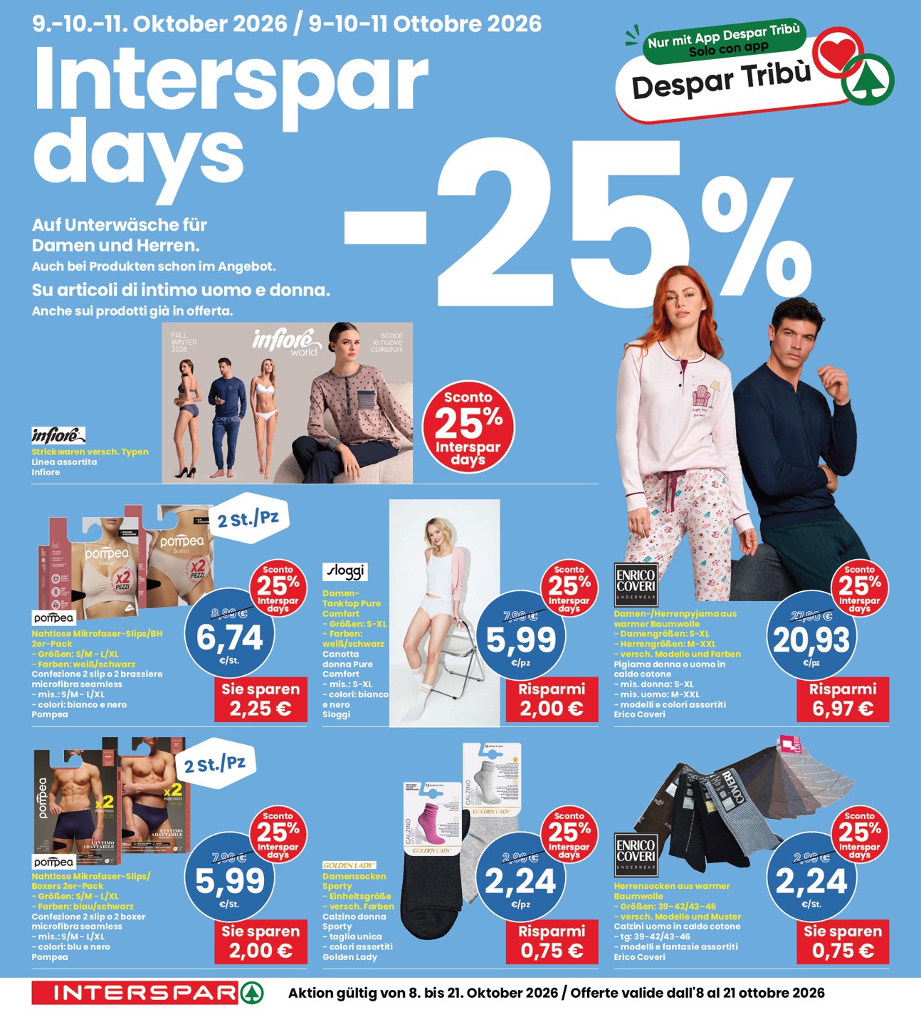interspar - Volantino attuale di INTERSPAR valido dal giovedì 08/10/2026 al mercoledì 21/10/2026 - page: 30