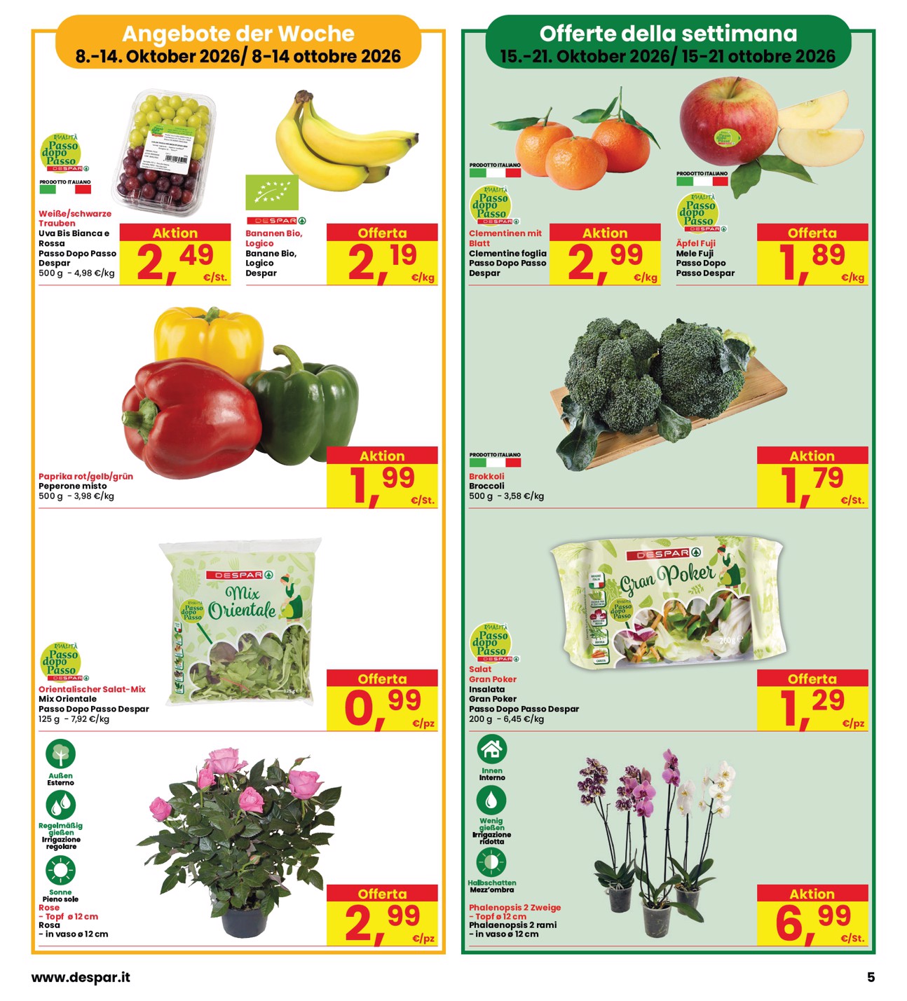 interspar - Volantino attuale di INTERSPAR valido dal giovedì 08/10/2026 al mercoledì 21/10/2026 - page: 5