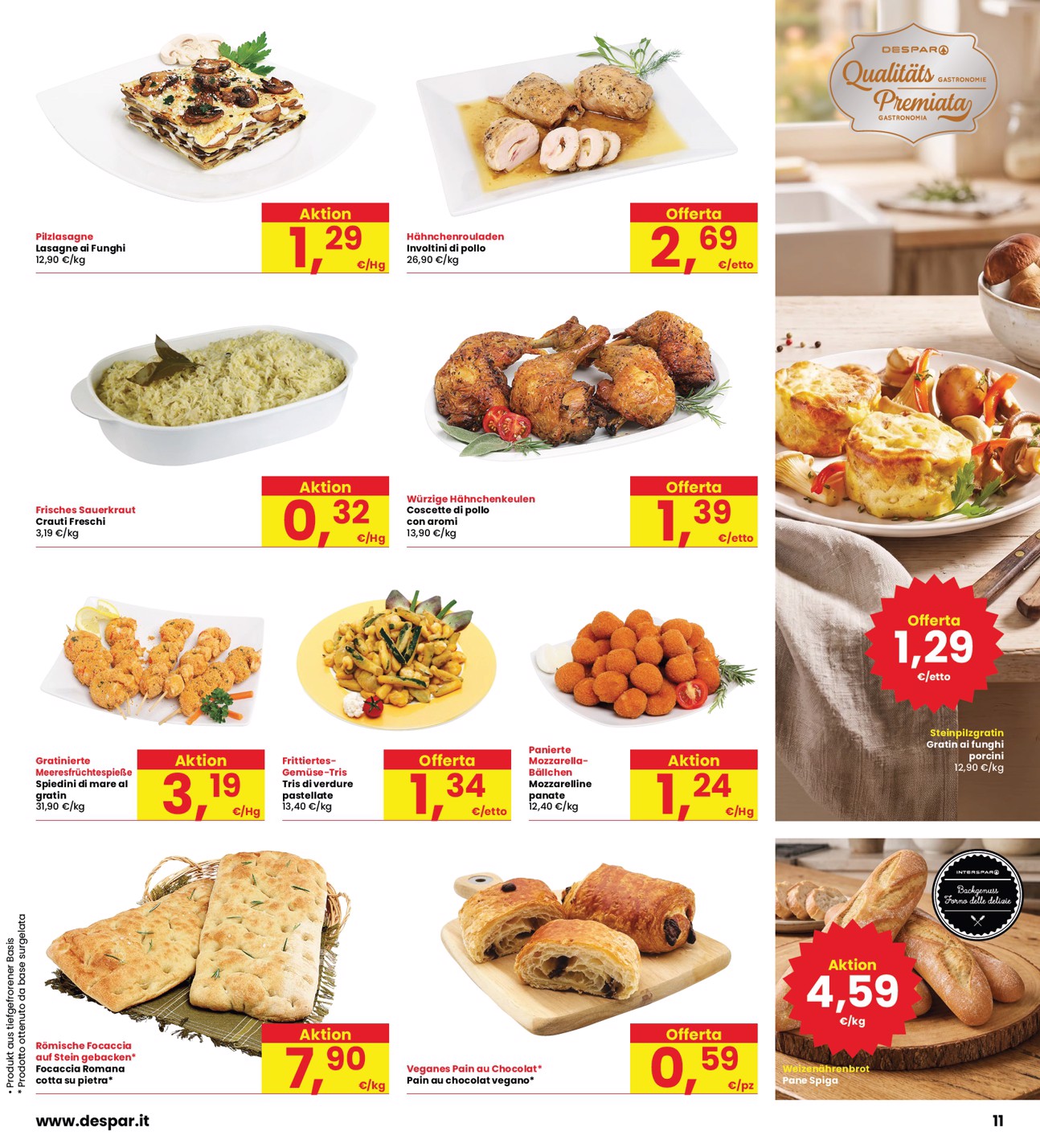 interspar - Volantino attuale di INTERSPAR valido dal giovedì 08/10/2026 al mercoledì 21/10/2026 - page: 11