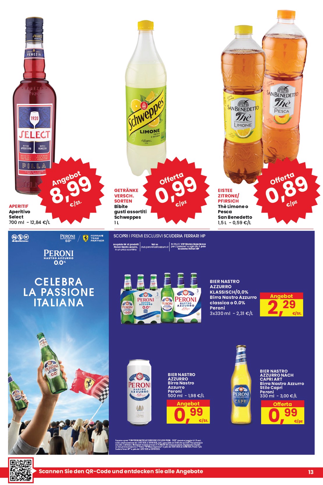 eurospar - Volantino attuale di Eurospar & Despar - Offerte a tutto gusto multilingue valido dal giovedì 06/08/2026 al mercoledì 19/08/2026 - page: 13