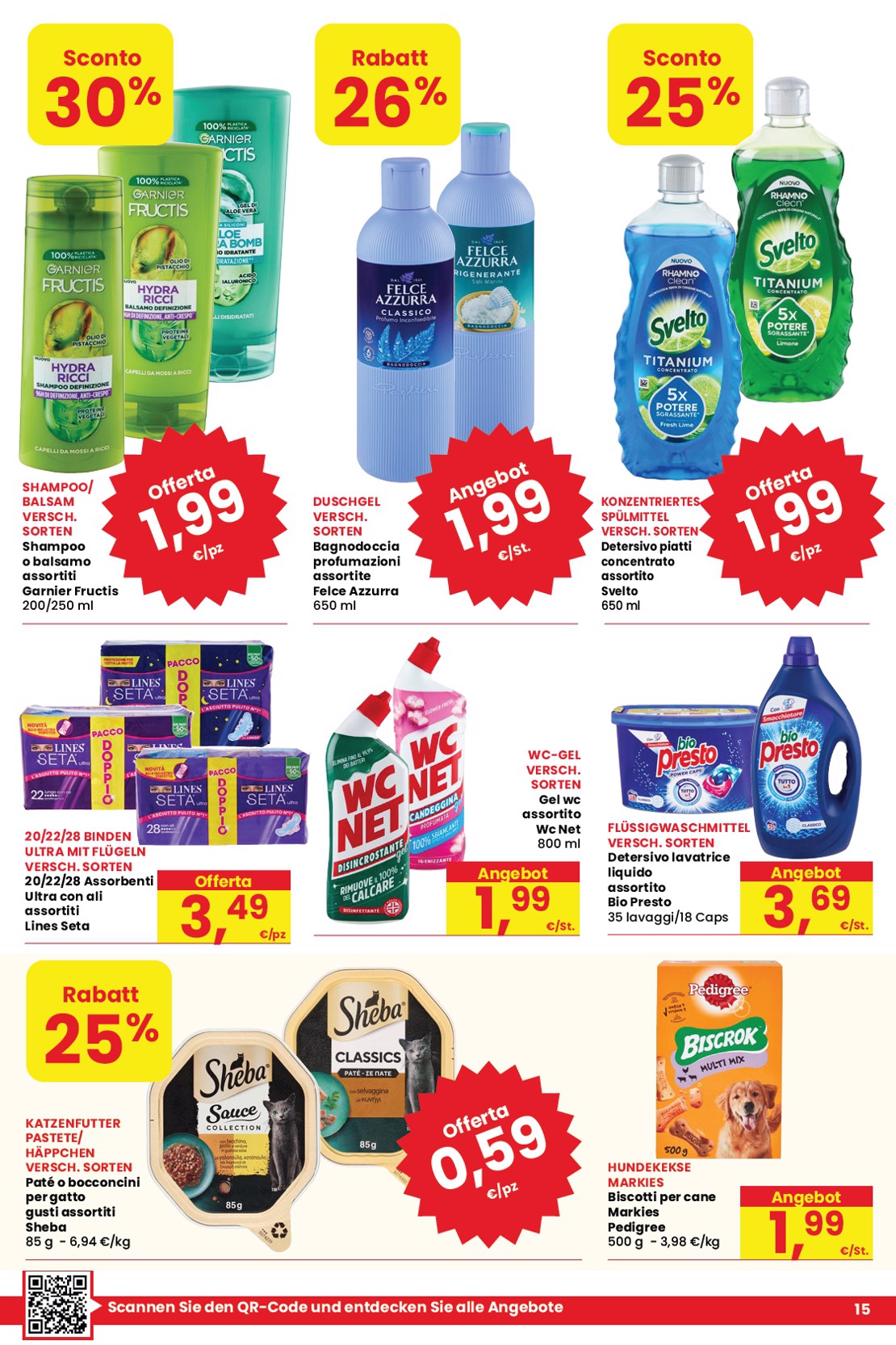 eurospar - Volantino attuale di Eurospar & Despar - Offerte a tutto gusto multilingue valido dal giovedì 06/08/2026 al mercoledì 19/08/2026 - page: 15