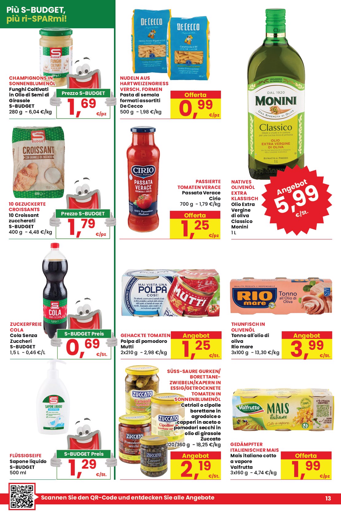 eurospar - Volantino attuale di Eurospar & Despar valido dal giovedì 20/08/2026 al mercoledì 02/09/2026 - page: 13
