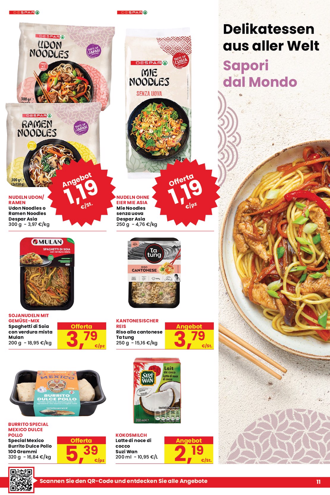eurospar - Volantino attuale di Eurospar & Despar valido dal giovedì 20/08/2026 al mercoledì 02/09/2026 - page: 11
