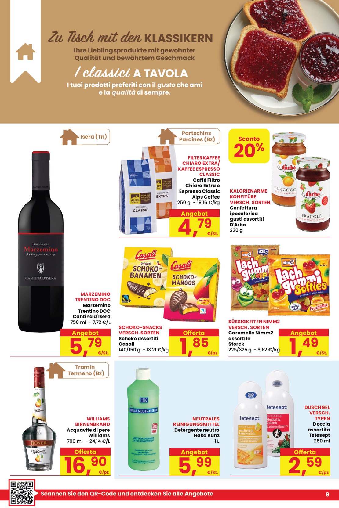 eurospar - Volantino attuale di Eurospar & Despar valido dal giovedì 03/09/2026 al mercoledì 16/09/2026 - page: 9