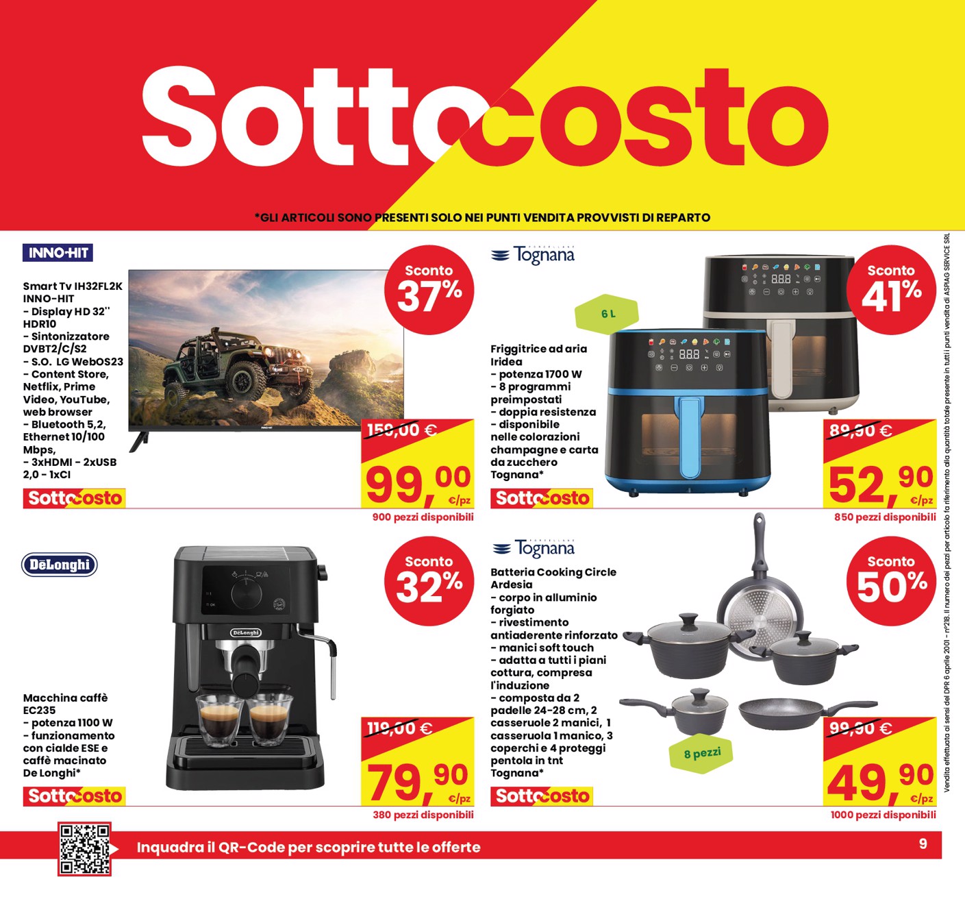eurospar - Volantino attuale di Eurospar valido dal giovedì 01/10/2026 al sabato 10/10/2026 - page: 9