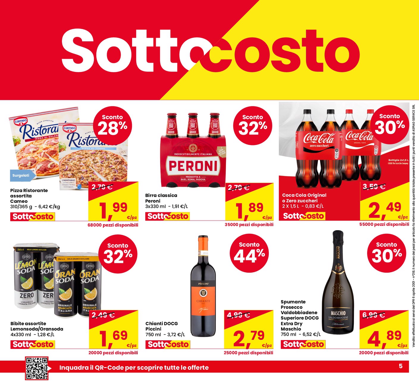 eurospar - Volantino attuale di Eurospar valido dal giovedì 01/10/2026 al sabato 10/10/2026 - page: 5