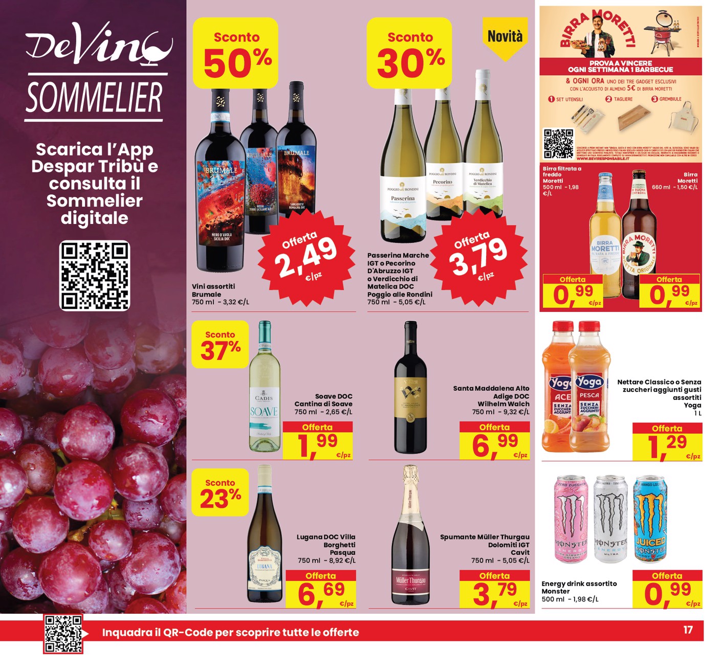 eurospar - Volantino attuale di Eurospar valido dal giovedì 01/10/2026 al sabato 10/10/2026 - page: 17