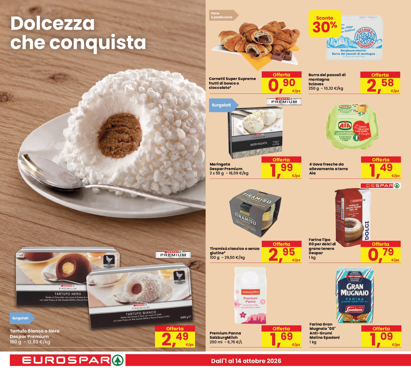 eurospar - Volantino attuale di Eurospar valido dal giovedì 01/10/2026 al sabato 10/10/2026 - page: 18