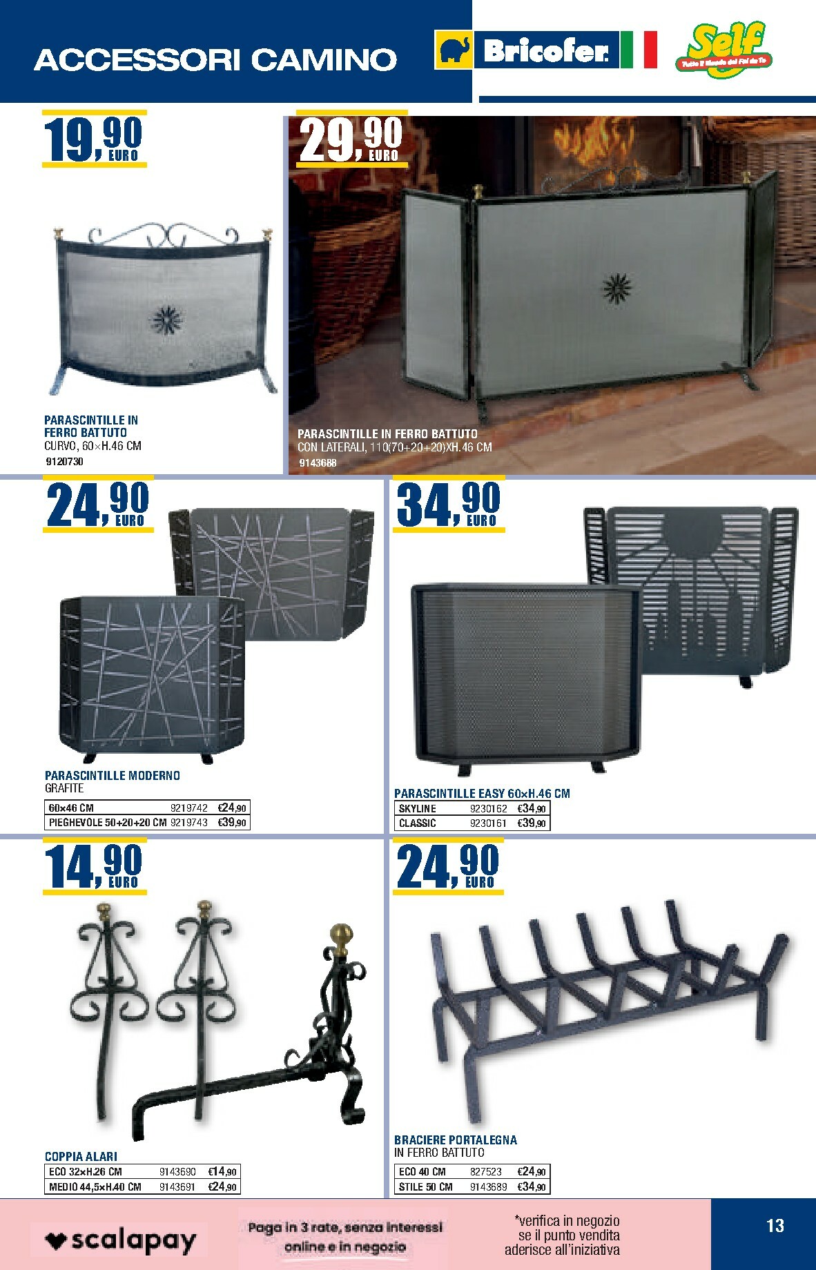 bricofer - Volantino Bricofer valido dal 27/10 al 31/03 - page: 13