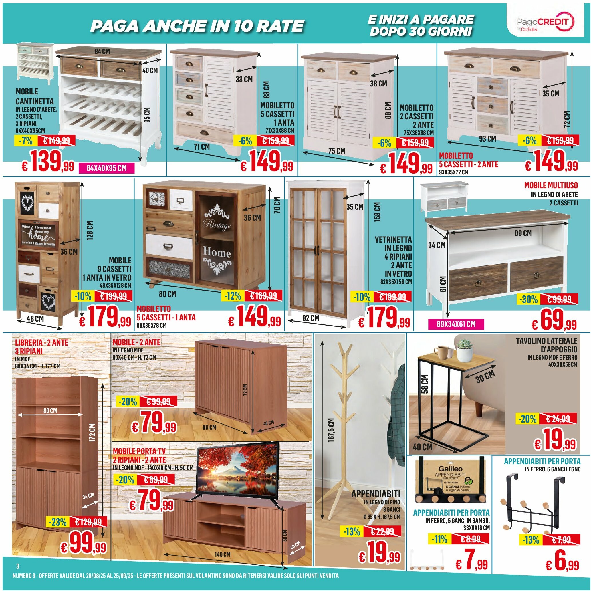 satur - Volantino Satur valido dal 28/08 al 25/09 - page: 3