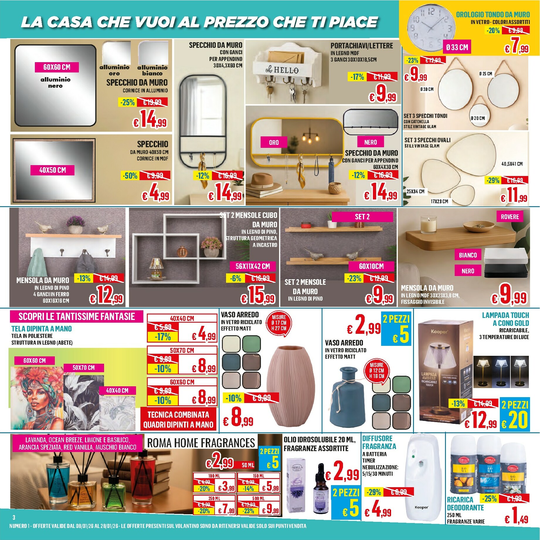 satur - Volantino Satur valido dal 08/01 al 28/01 - page: 3