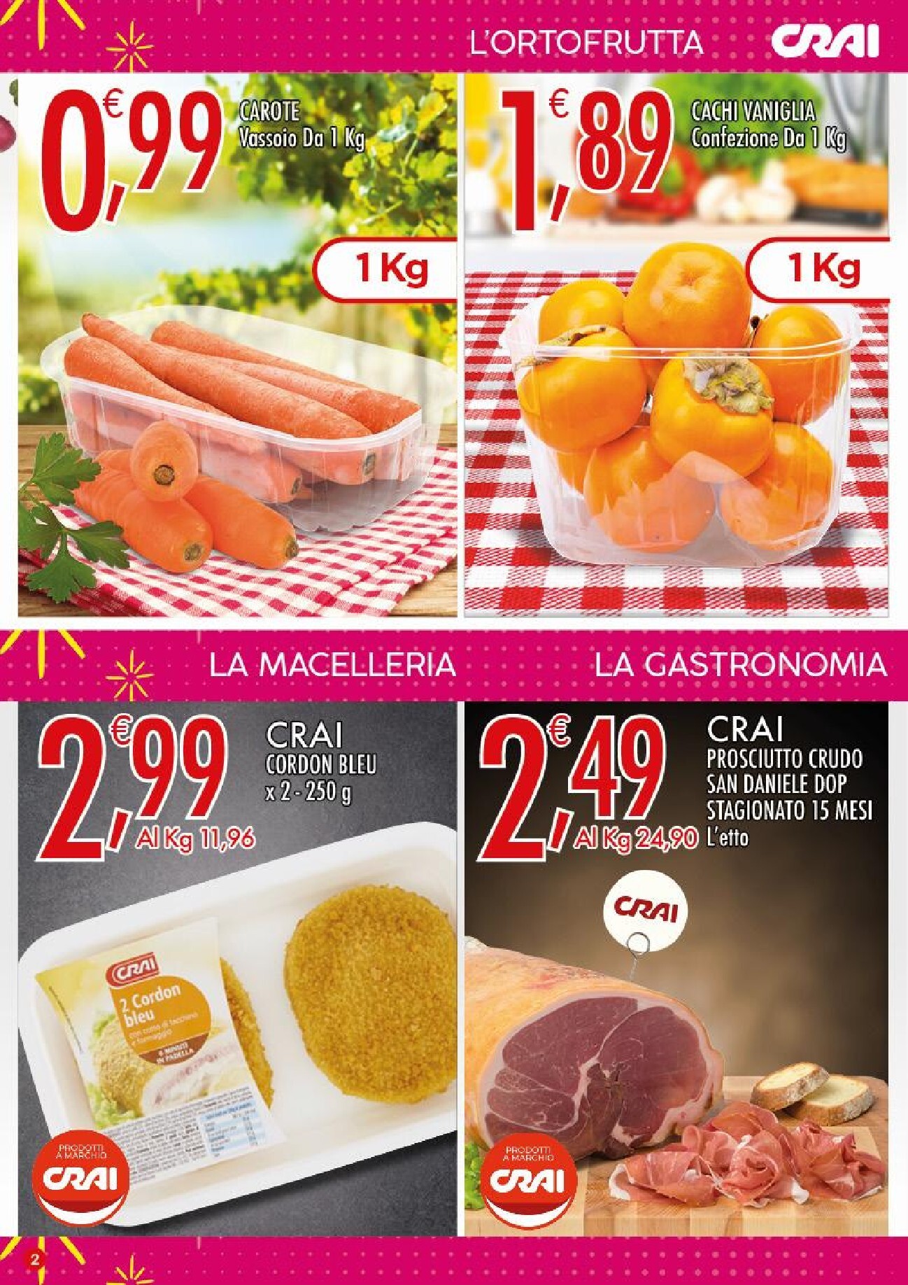 crai - Volantino attuale di Crai valido dal giovedì 01/10/2026 al domenica 11/10/2026 - page: 2