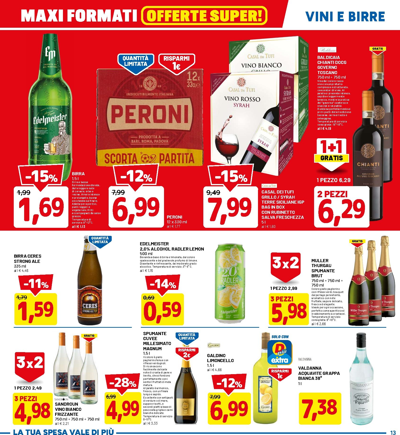 dpiu - Volantino DPiù per la prossima settimana dal lunedì 20/04/2026 al mercoledì 29/04/2026 - page: 13