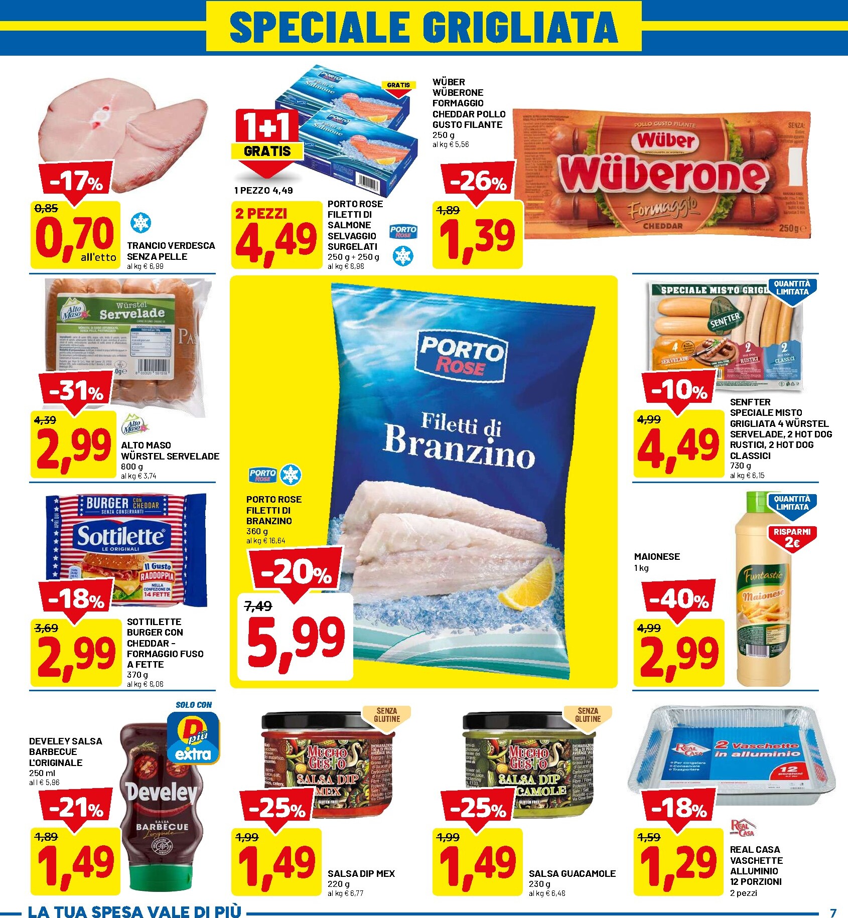 dpiu - Volantino DPiù per la prossima settimana dal lunedì 20/04/2026 al mercoledì 29/04/2026 - page: 7
