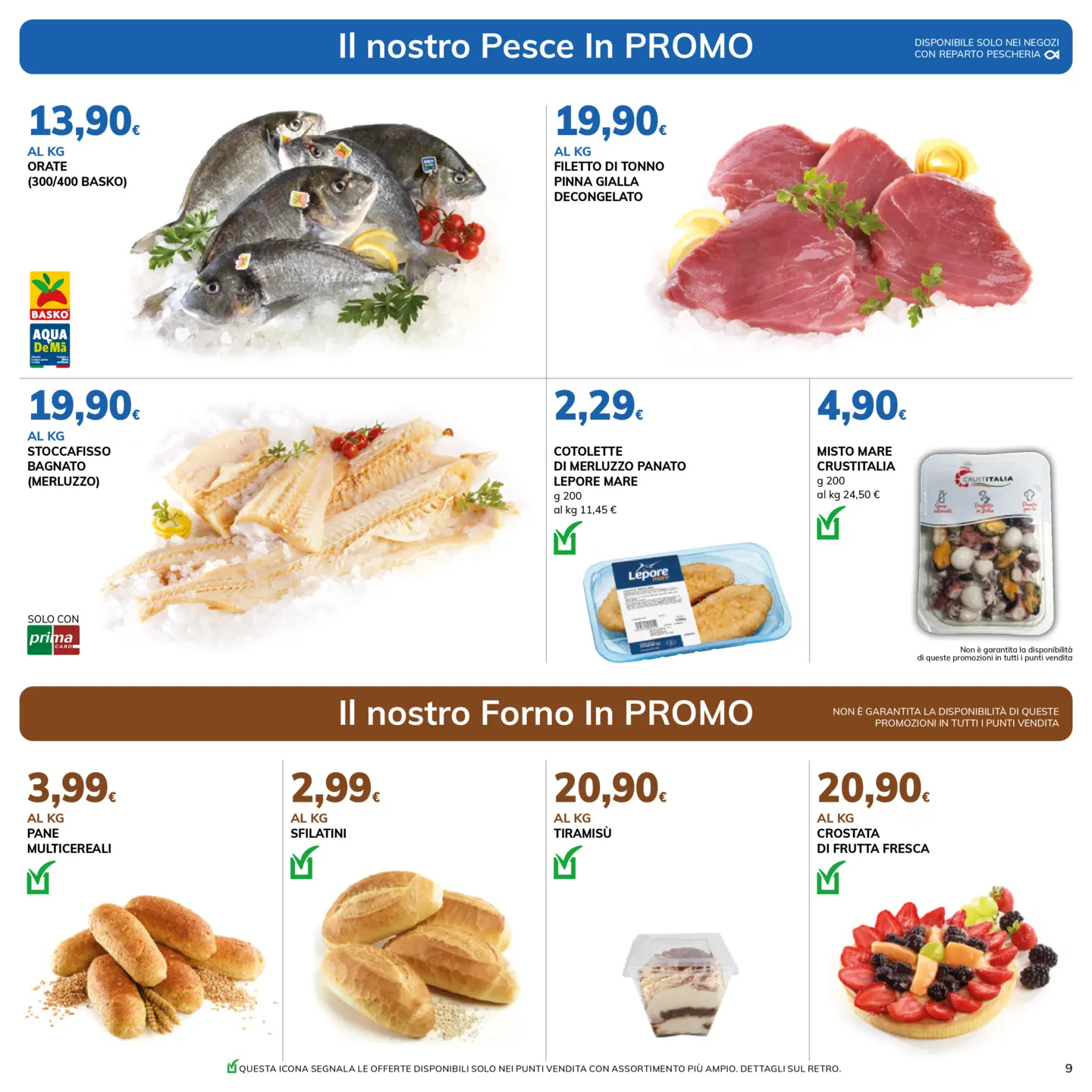 basko - Volantino attuale di Basko valido dal martedì 29/09/2026 al lunedì 12/10/2026 - page: 9