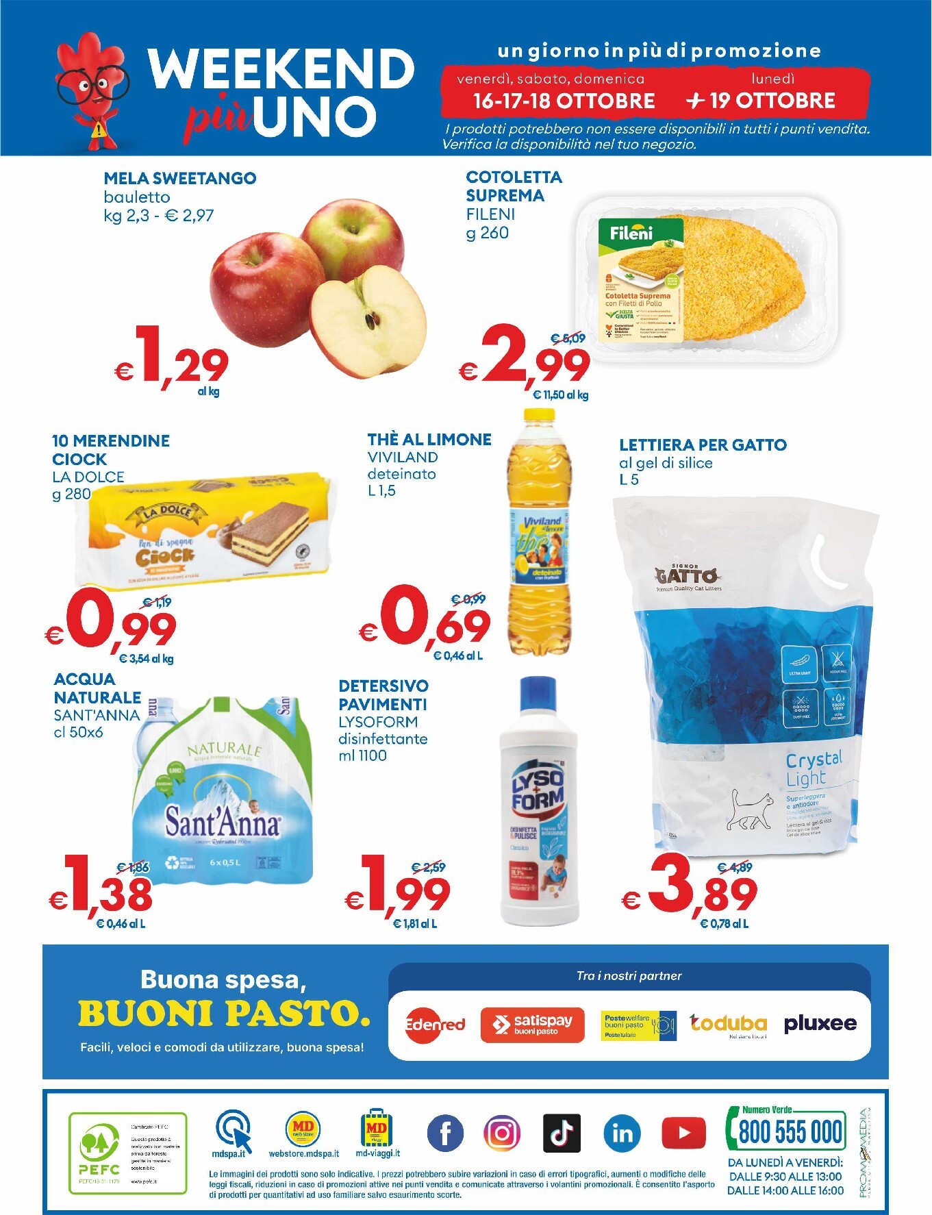 md-discount - Volantino futuro MD valido dal martedì 06/10/2026 al domenica 18/10/2026 - page: 32