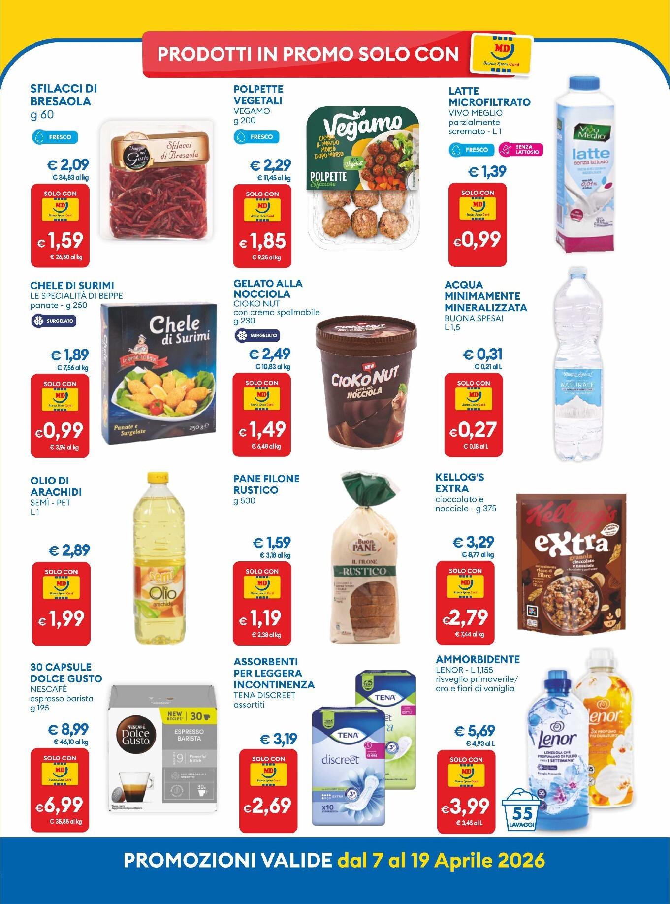 md-discount - Volantino attuale di MD valido dal martedì 07/04/2026 al domenica 19/04/2026 - page: 9