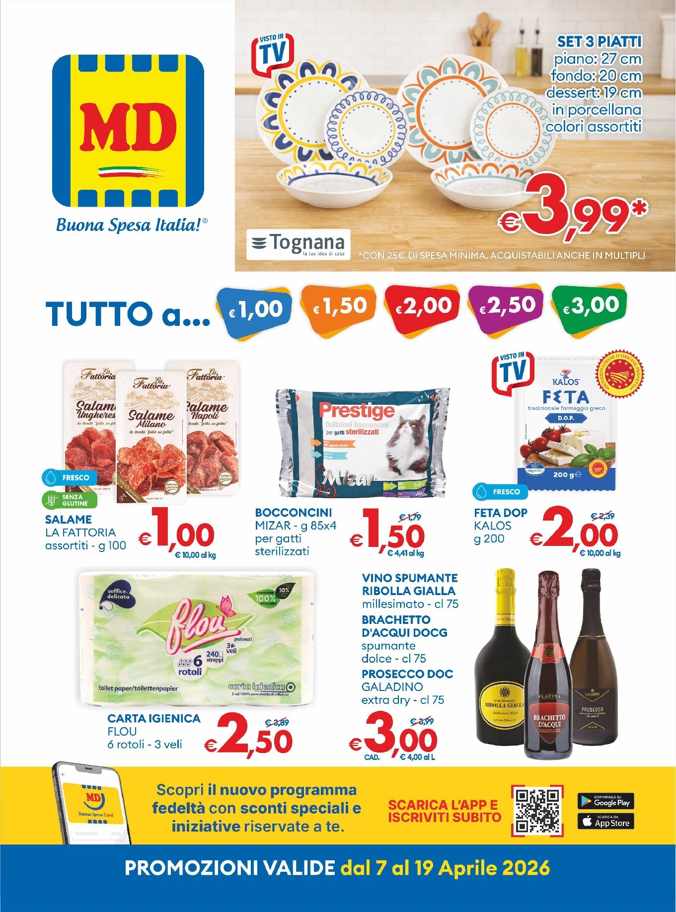 md-discount - Volantino attuale di MD valido dal martedì 07/04/2026 al domenica 19/04/2026