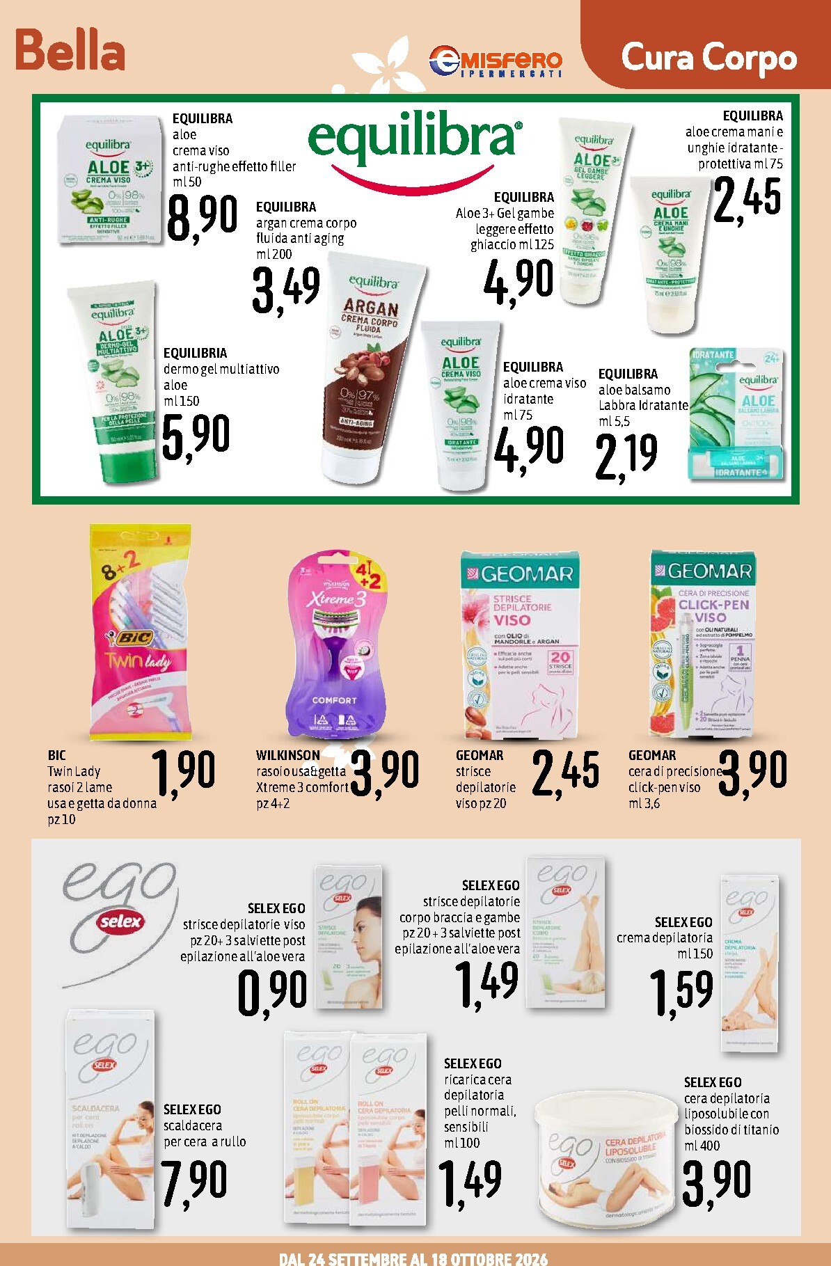 emisfero - Volantino attuale di Emisfero - Catalogo Bellezza valido dal giovedì 24/09/2026 al domenica 18/10/2026 - page: 7