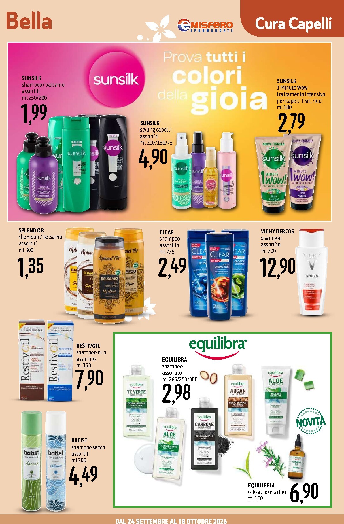 emisfero - Volantino attuale di Emisfero - Catalogo Bellezza valido dal giovedì 24/09/2026 al domenica 18/10/2026 - page: 13