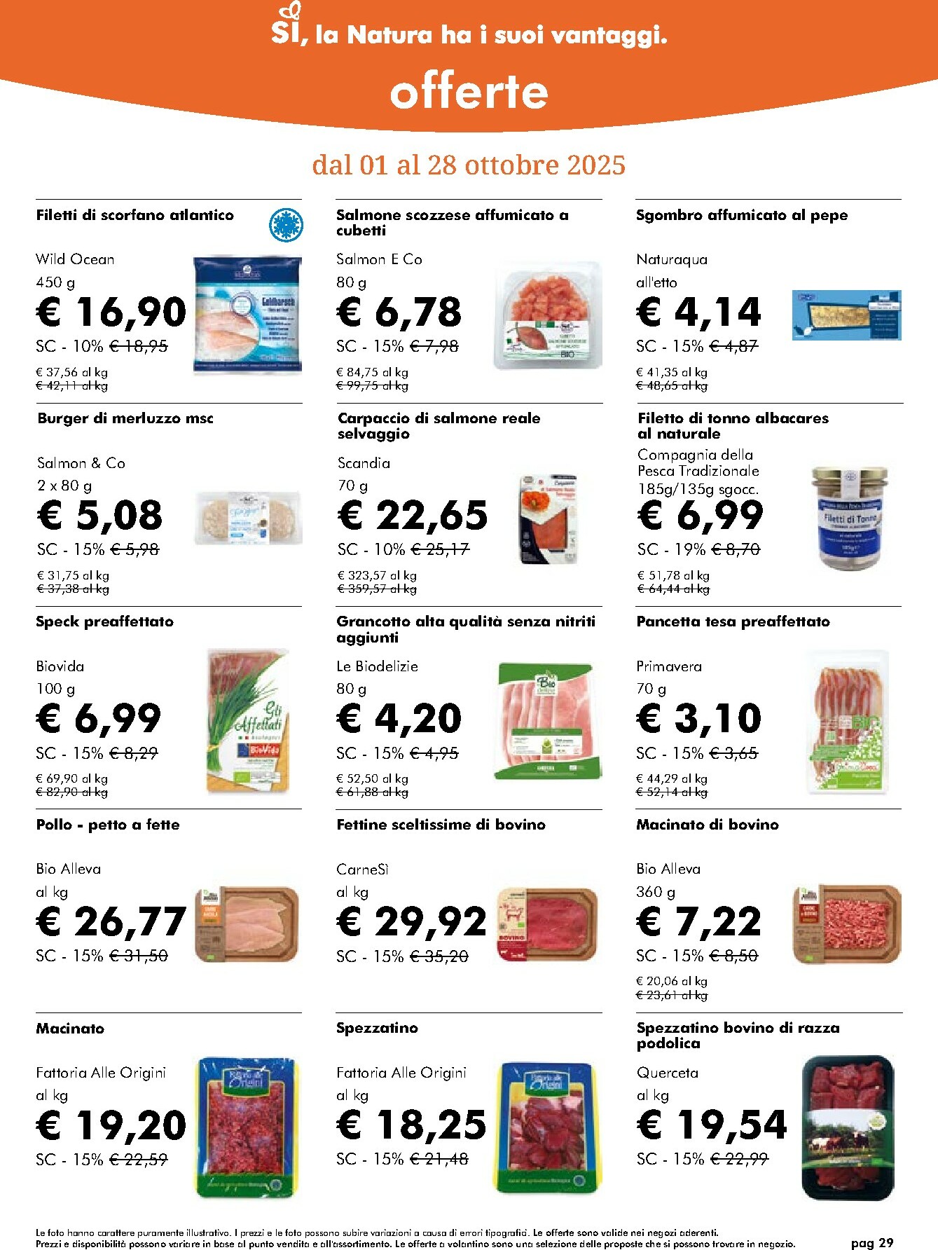 naturasi - Volantino NaturaSì valido dal 01/10 al 28/10 - page: 29
