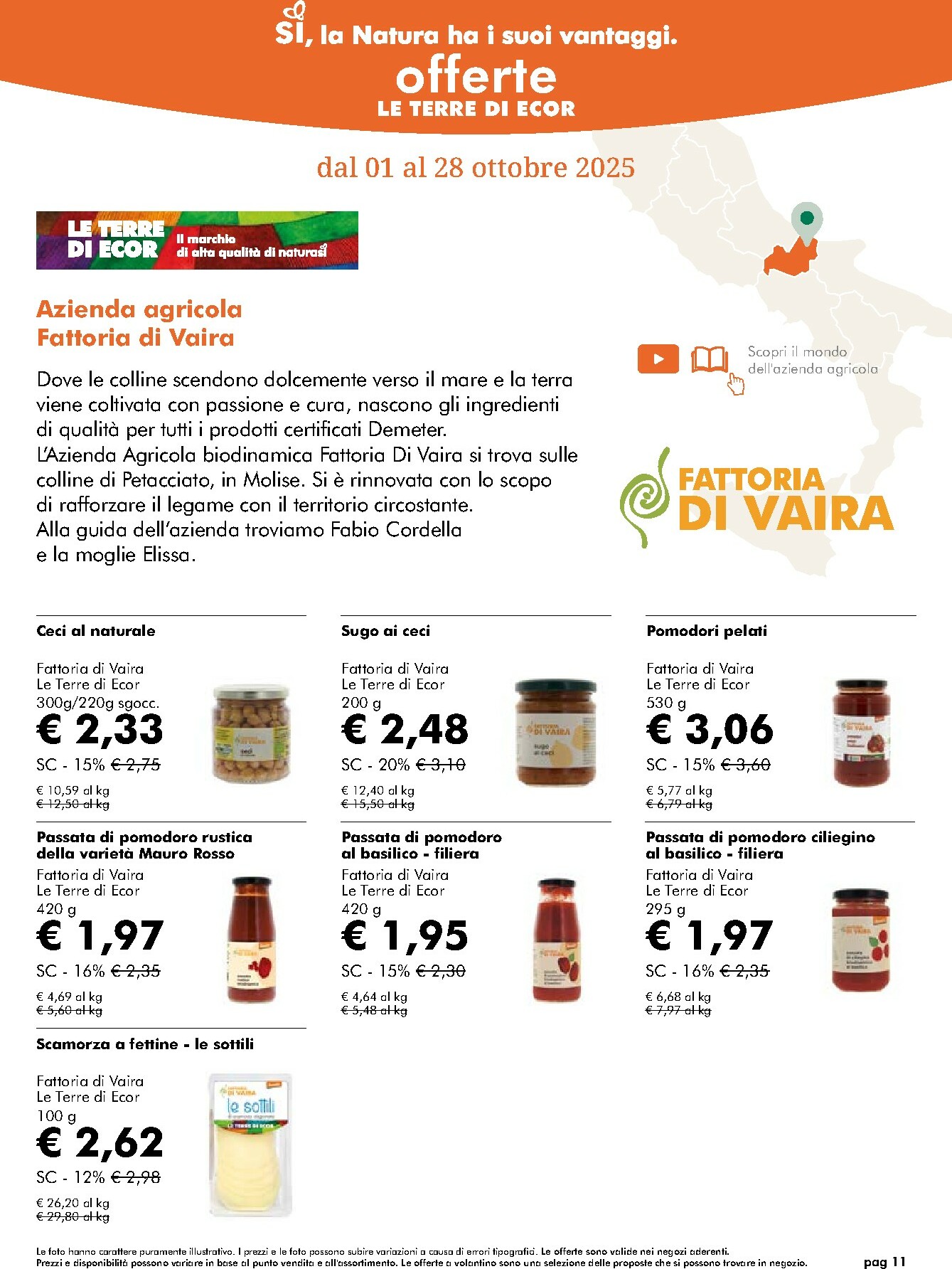 naturasi - Volantino NaturaSì valido dal 01/10 al 28/10 - page: 11