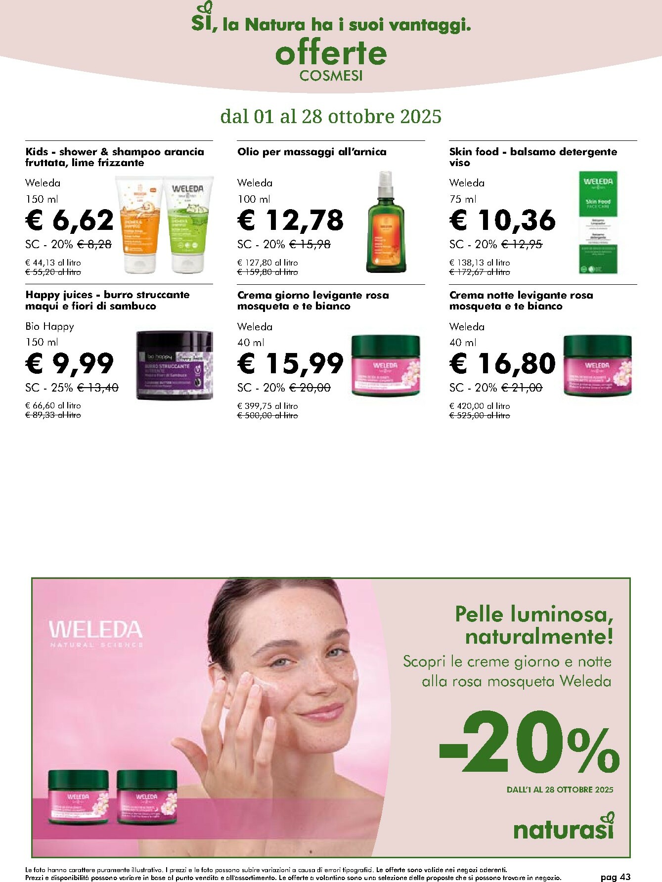 naturasi - Volantino NaturaSì valido dal 01/10 al 28/10 - page: 43