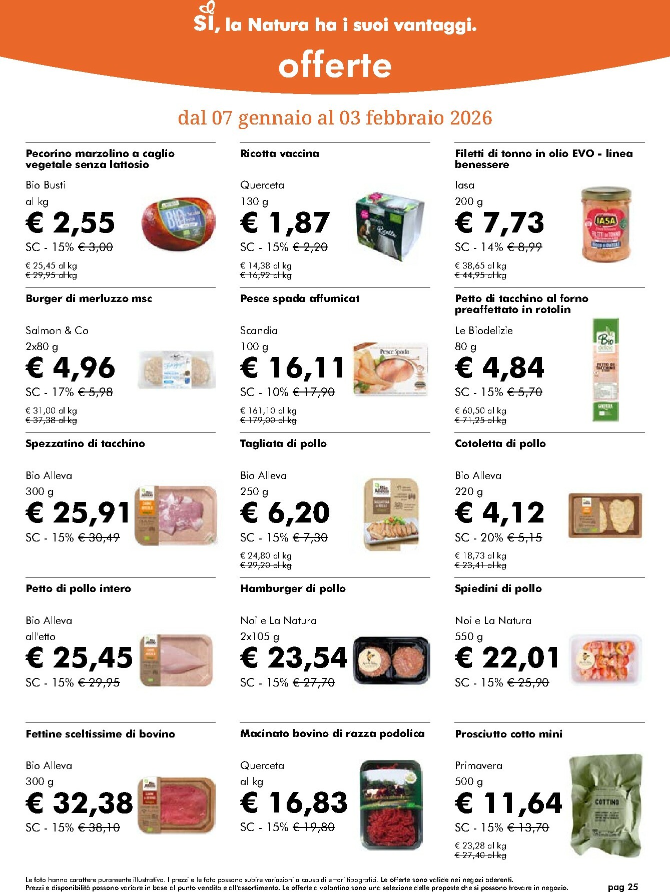 naturasi - Volantino NaturaSì valido dal 07/01 al 03/02 - page: 25