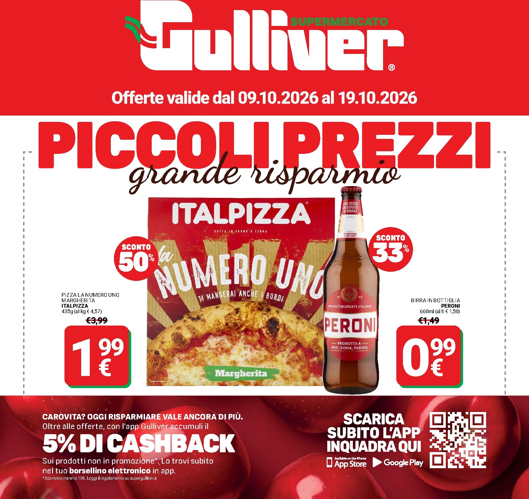 gulliver - Volantino attuale di Gulliver valido dal venerdì 09/10/2026 al lunedì 19/10/2026