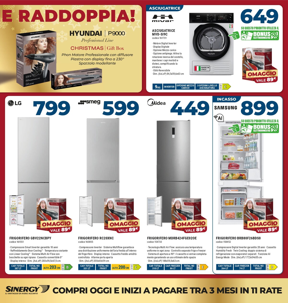 sinergy - Volantino Sinergy valido dal 04/12 al 31/12 - page: 3