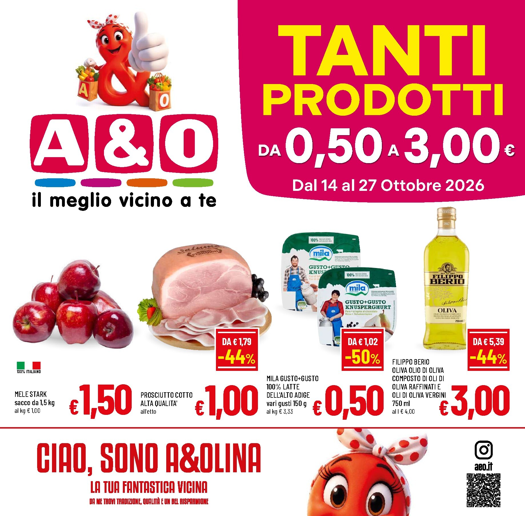 a-o - Volantino futuro A&O valido dal mercoledì 14/10/2026 al martedì 27/10/2026 - page: 1