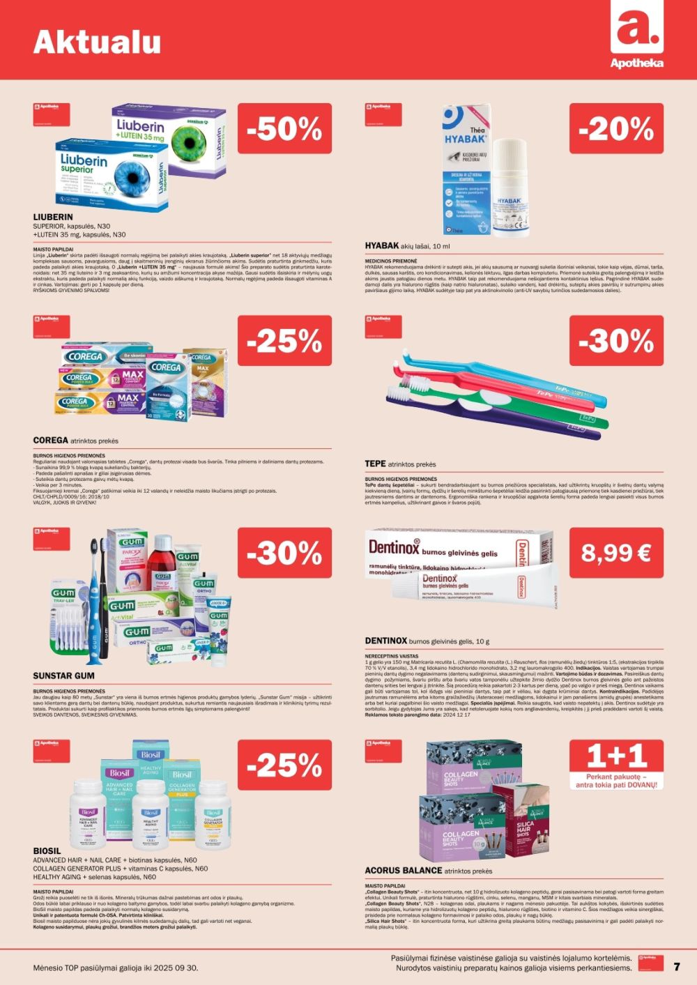 apotheka - APOTHEKA (2025 09 01 - 2025 09 30) - page: 7