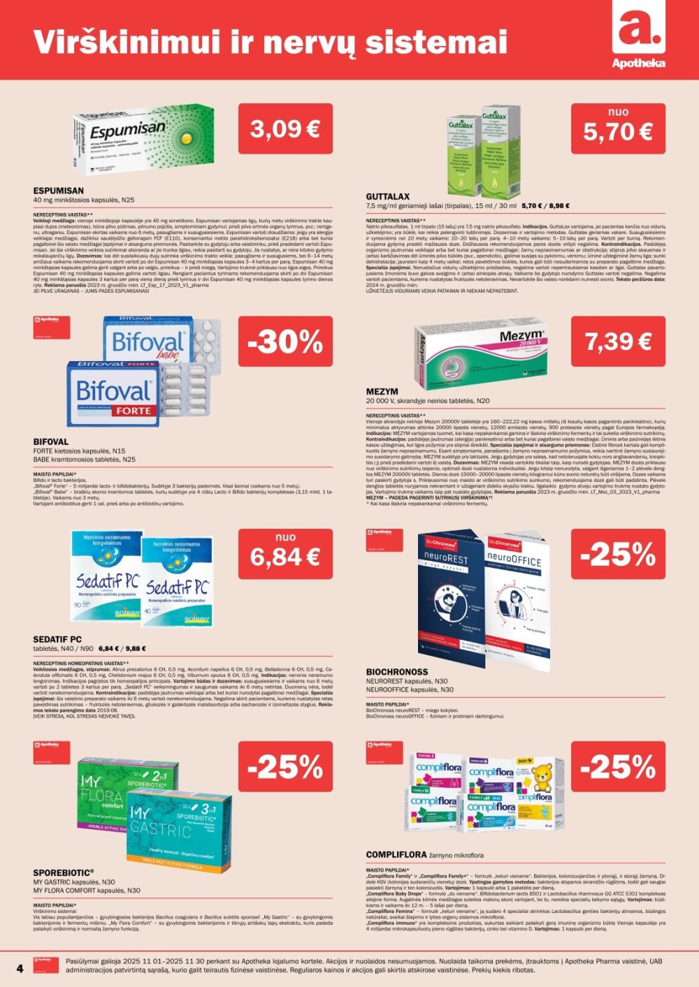 apotheka - APOTHEKA (2025 11 01 - 2025 11 30) - page: 4