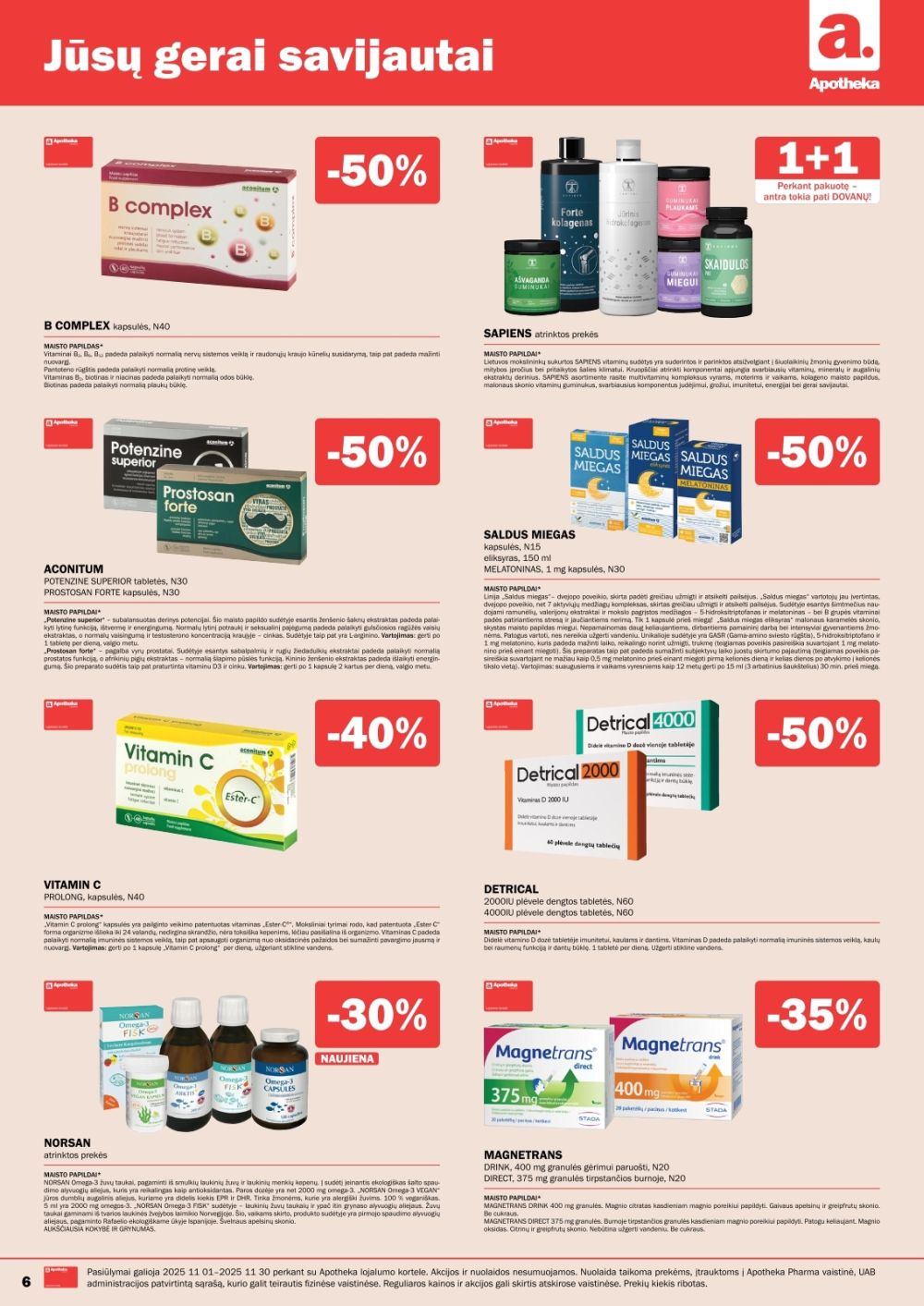 apotheka - APOTHEKA (2025 11 01 - 2025 11 30) - page: 6