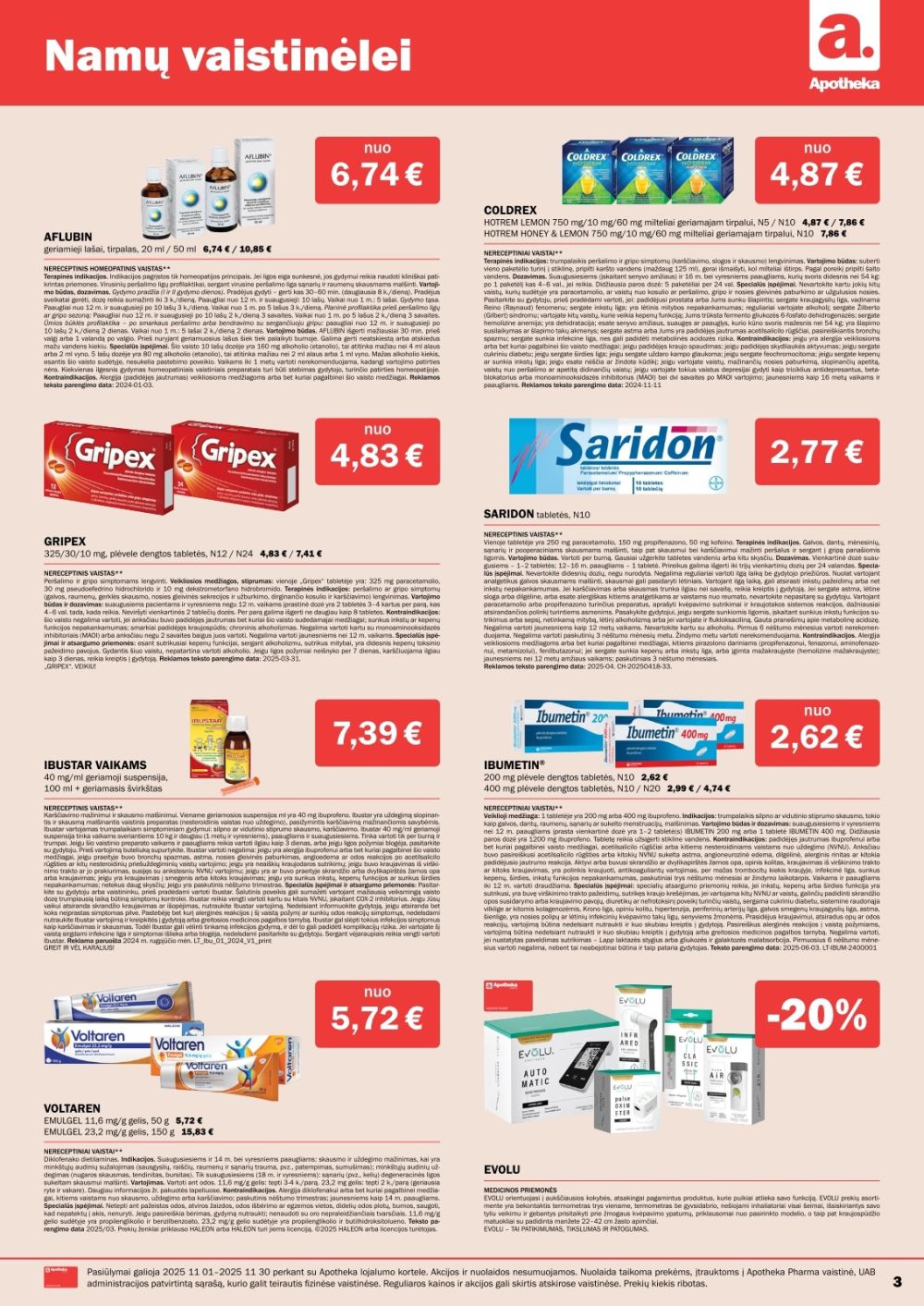 apotheka - APOTHEKA (2025 11 01 - 2025 11 30) - page: 3