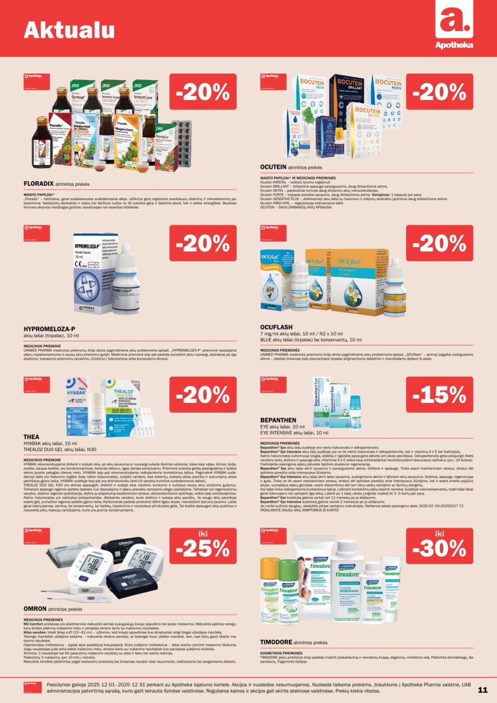 apotheka - APOTHEKA (2025 12 01 - 2025 12 31) - page: 11