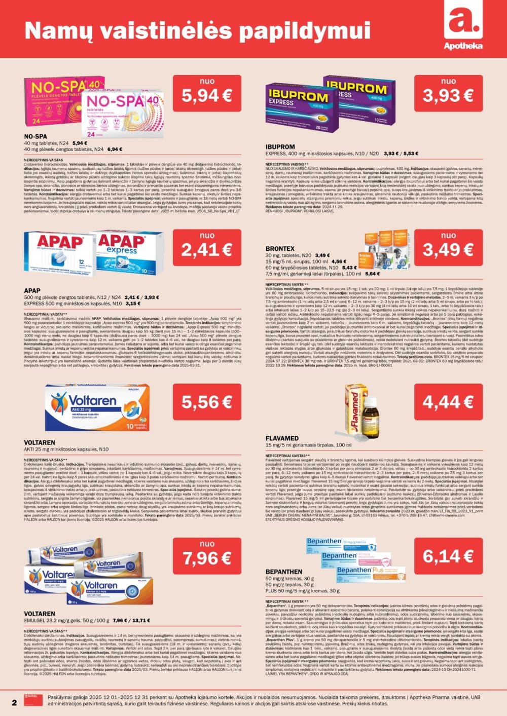 apotheka - APOTHEKA (2025 12 01 - 2025 12 31) - page: 2
