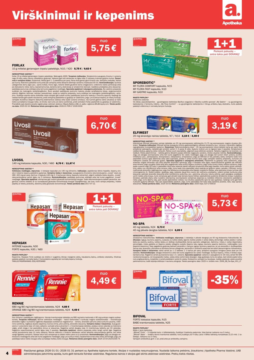 apotheka - APOTHEKA (2026 01 01 - 2026 01 31) - page: 4