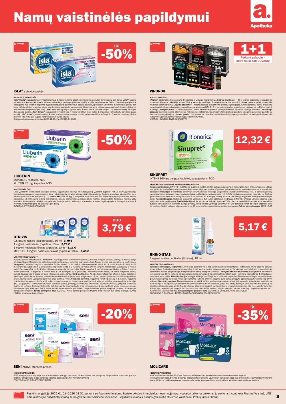 apotheka - APOTHEKA (2026 01 01 - 2026 01 31) - page: 3
