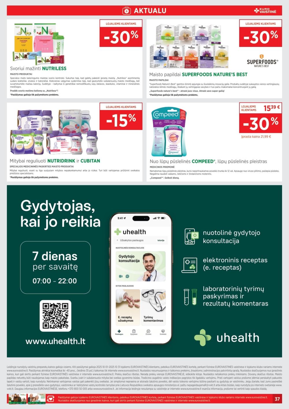 eurovaistine - EUROVAISTINĖ (2025 10 01 - 2025 10 31) - page: 37