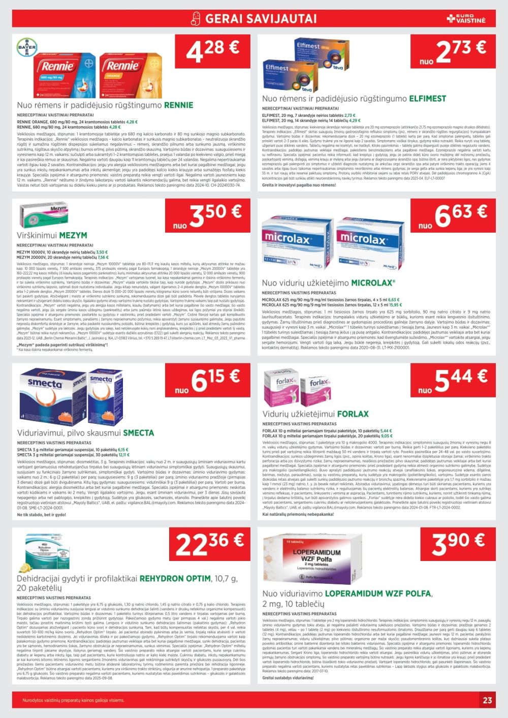 eurovaistine - EUROVAISTINĖ (2025 10 01 - 2025 10 31) - page: 23