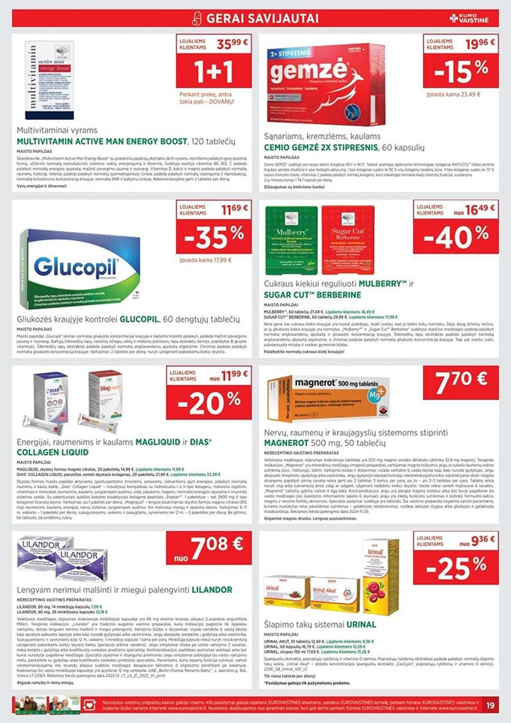 eurovaistine - EUROVAISTINĖ (2025 11 01 - 2025 11 30) - page: 19