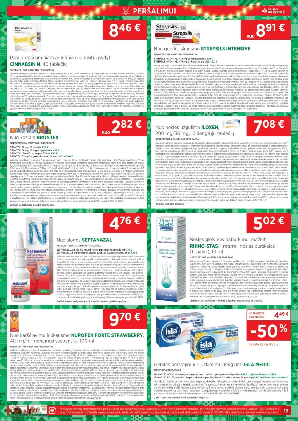 eurovaistine - EUROVAISTINĖ (2025 12 01 - 2025 12 31) - page: 13