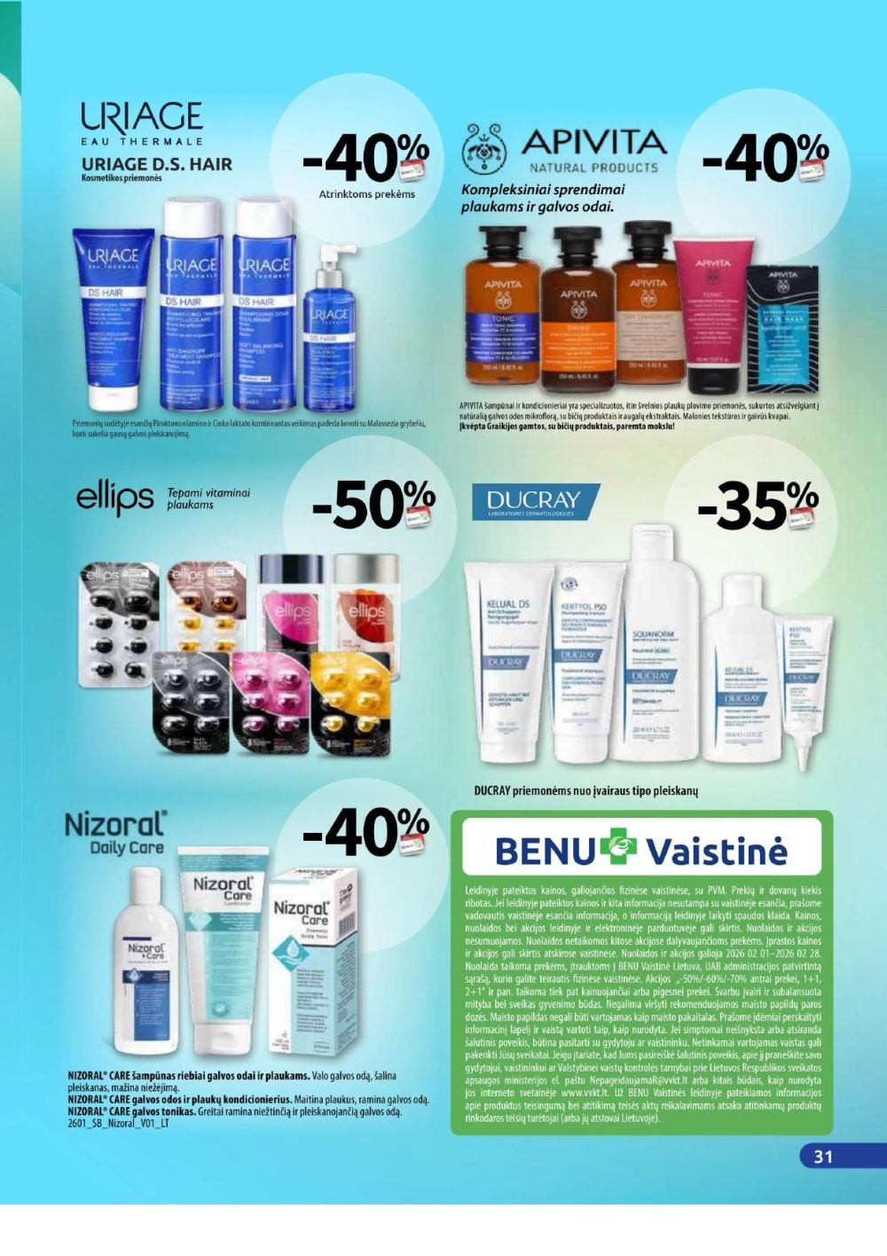 benu-vaistine - BENU VAISTINĖ (2026 02 01 - 2026 02 28) - page: 31