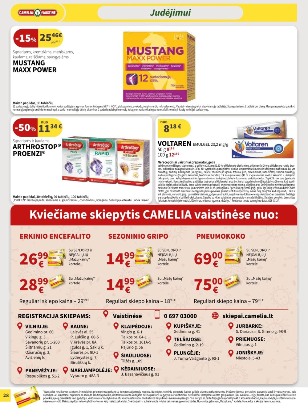 camelia - CAMELIA - Leidinys Nr.11 (2025 11 01 - 2025 11 30) - page: 28