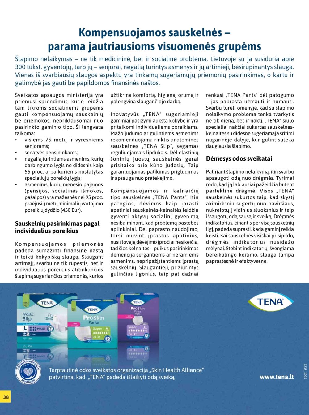 camelia - CAMELIA - Leidinys Nr.11 (2025 11 01 - 2025 11 30) - page: 38