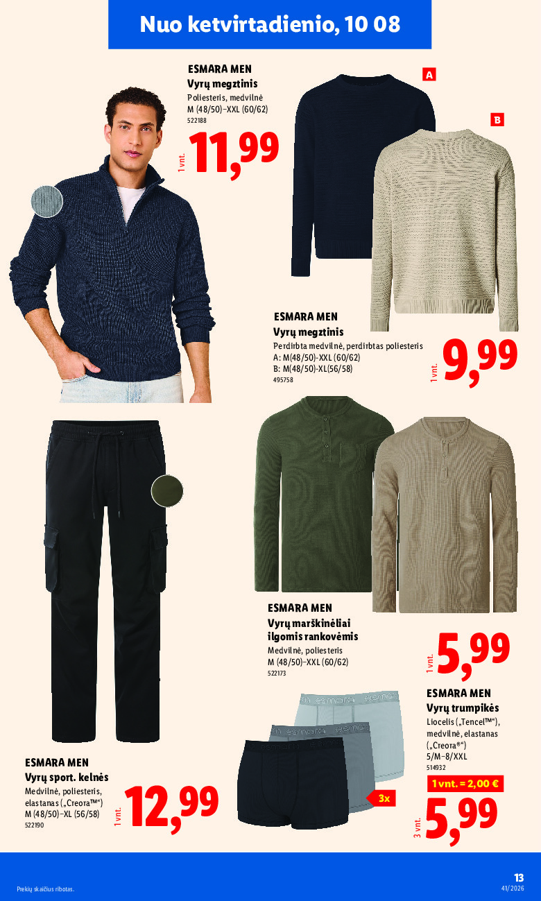 lidl - NE MAISTO PREKIŲ PASIŪLYMAI (2026-10-05 - 2026-10-11) - page: 21