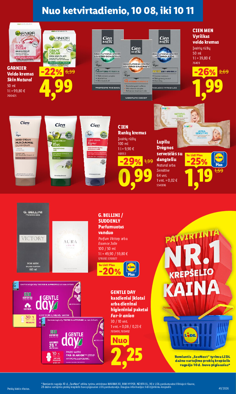 lidl - MAISTO PREKIŲ PASIŪLYMAI (2026-10-05 - 2026-10-11) - page: 49