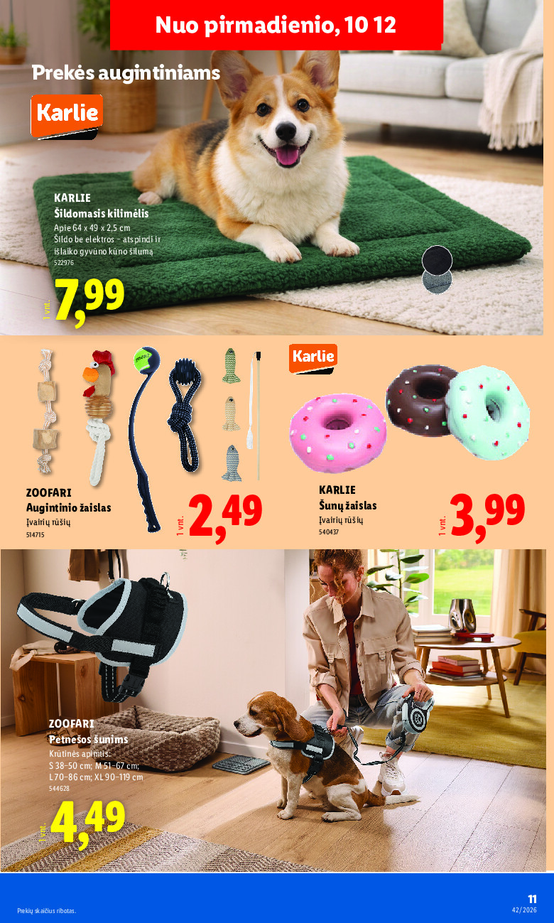 lidl - NE MAISTO PREKIŲ PASIŪLYMAI (2026-10-12 - 2026-10-18) - page: 11